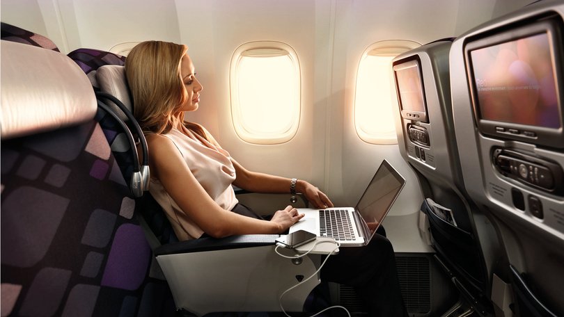 Virgin Australia unveiled its new economy and business class menus on Tuesday.