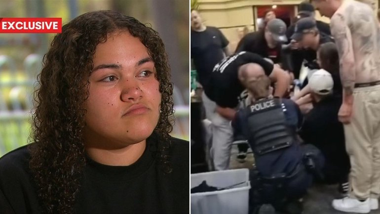 Childhood friend Bella Annakin has spoken out about the moment she learned 19-year-old Vana-Reese Schuster-Togiatau was fighting for her life after being shot at a Loganholme boxing event.