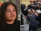 Childhood friend Bella Annakin has spoken out about the moment she learned 19-year-old Vana-Reese Schuster-Togiatau was fighting for her life after being shot at a Loganholme boxing event.