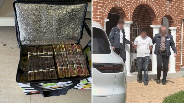 Police have arrested a 40-year-old man after a raid of two Sydney homes.