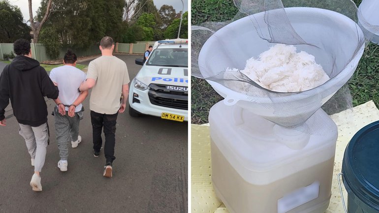Taskforce Falcon detectives have charged three men and seized $16 million worth of drugs following an investigation into an alleged drug supply syndicate in western Sydney.