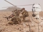 Three SAS soldiers in Afghanistan. Andy White