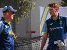 The Australian batters have a big job ahead.