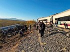 The two high-speed trains collided near Toledo in Spain on Wednesday morning.