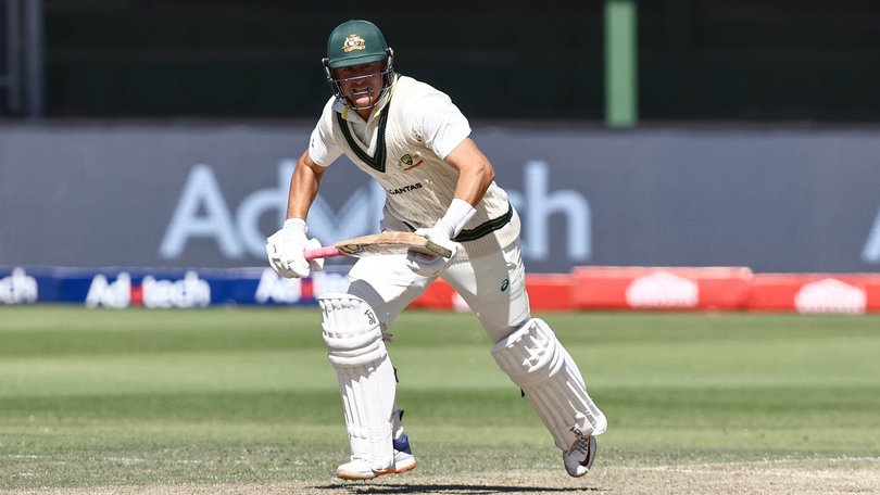 Marnus Labuschagne was out for a duck.