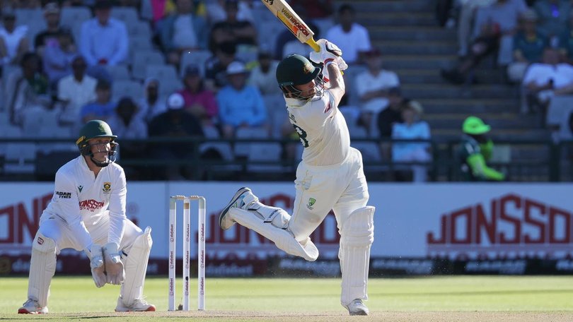Josh Inglis provided the final flourishes as Australia dominated with the bat against the Proteas. (AP PHOTO)