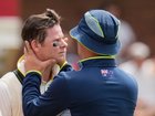 Steve Smith's neck injury has been diagnosed with Australia hoping he'll be back for the NZ Tests. (AP PHOTO)