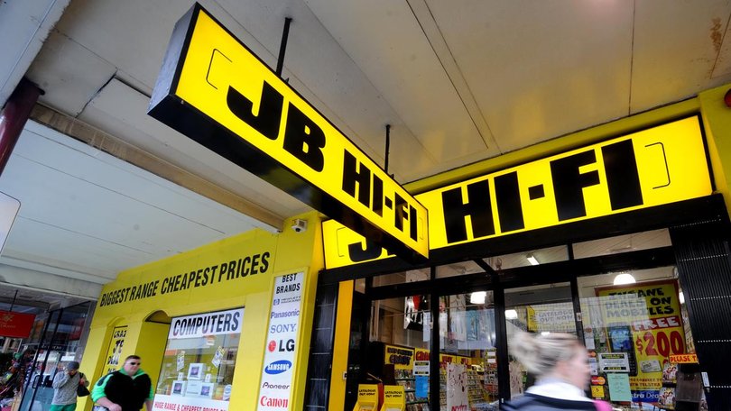 JB Hi-Fi said it had seen sales slow ahead of the important Black Friday and Christmas trading periods. 