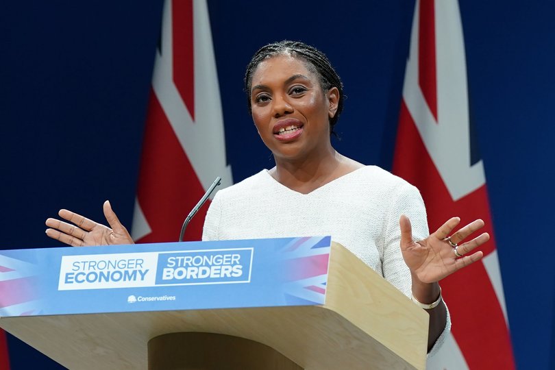 Conservative Party leader Kemi Badenoch called on Mr Healey to quit, again.
