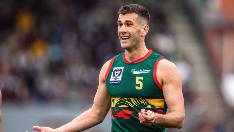 Robbie Fox was sacked as a Tasmania player but has kept his off-field job.