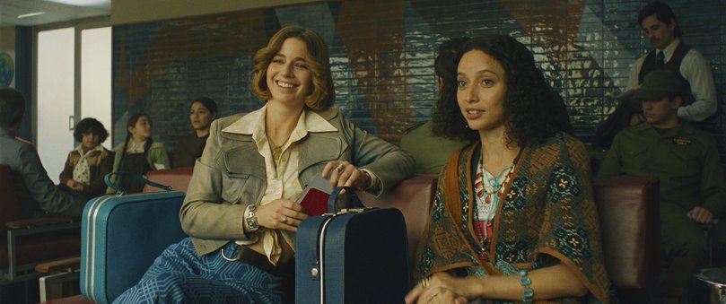 Mariana di Girolamo and Ailin Salas in Wild Horse Nine.