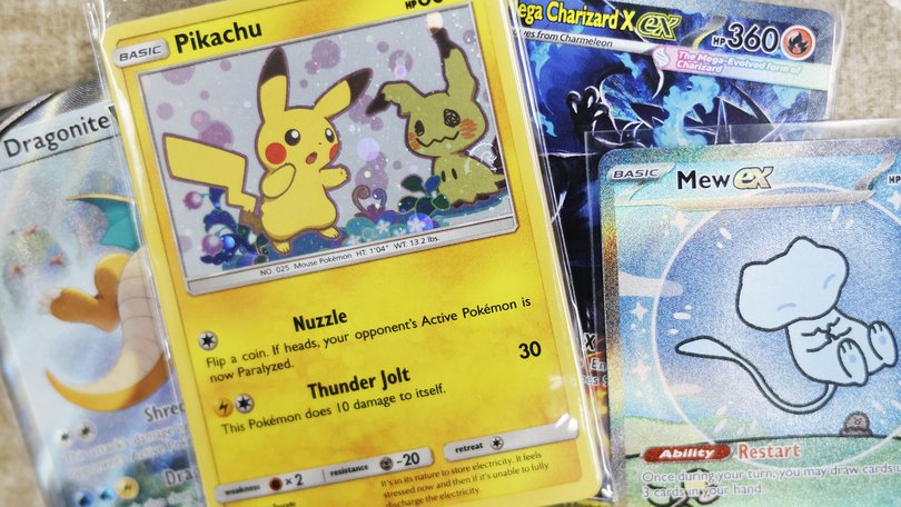 A 39-year-old South Australian man has been arrested after he allegedly broke into a Happy Valley home overnight in an attempt to steal thousands of dollars worth of Pokémon cards from the property.