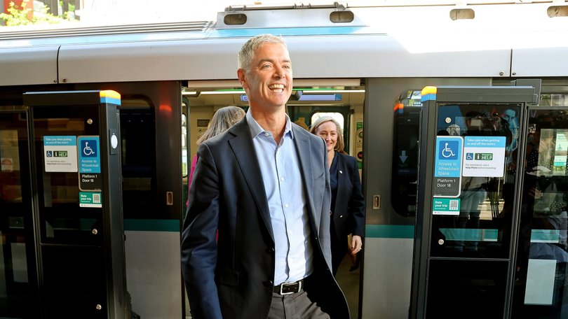 NSW Transport Minister John Graham said “generations” of people would benefit from the new Metro line. Picture: NewsWire / John Appleyard