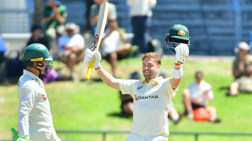 Josh Inglis hit a century.
