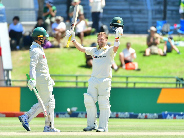 Josh Inglis hit a century.