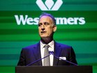 Wesfarmers chief executive Rob Scott speaks at the company’s AGM on Thursday.