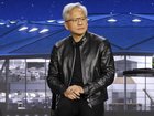 Jensen Huang, the chief executive of Nvidia, takes questions from reporters at an Nvidia conference in San Jose, California March 17, 2026. 