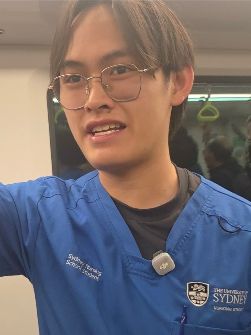Tom Tran, 22, said he was excited to be part of the "historic" first service from Bankstown. 