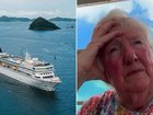 Melbourne retiree Frances Paroissien says she is angry the cruise ship’s financial troubles were not addressed earlier, leaving passengers facing an uncertain future.