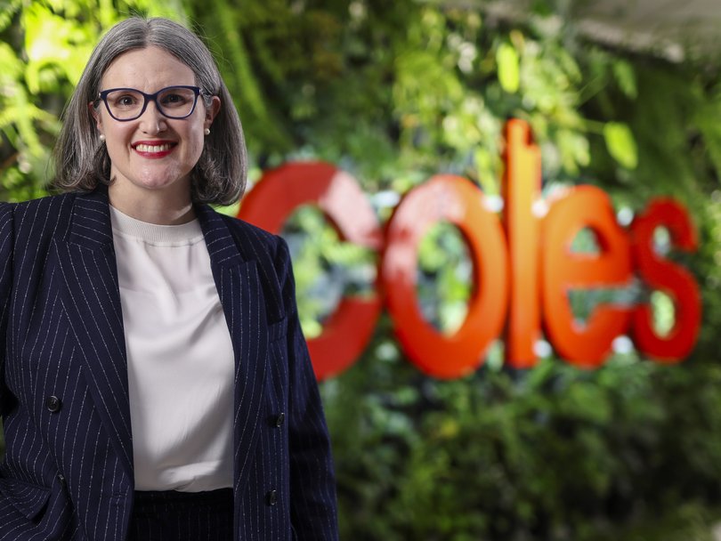 Coles Group Managing Director & CEO, Leah Weckert.