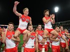 Sydney Swans premiership captain Dane Rampe has called time on his AFL career after 289 games.


