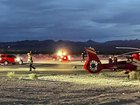 Three people have died after two helicopters collided midair near an airport in Oregon (file photo). (AP PHOTO)