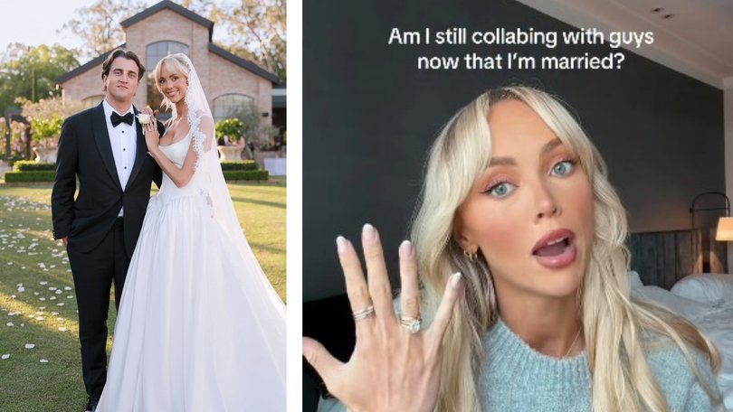 Annie Knght says she's quitting filming content with men now that she's married.