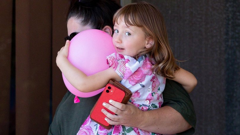 Cleo Smith was missing for more than two weeks before she was found alive and well. (Richard Wainwright/AAP PHOTOS)