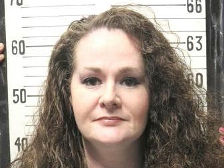 This photo provided by the Tennessee Department of Correction shows Christa Pike on Jan. 12, 2023. (TDOC via AP)