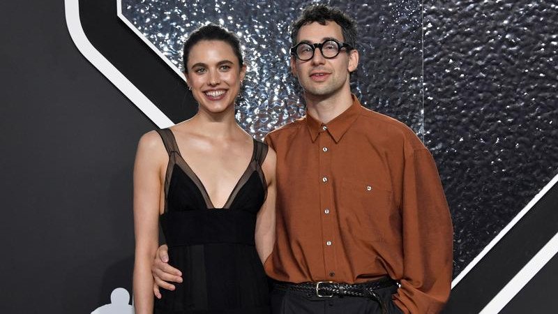 Margaret Qualley and Jack Antonoff began dating in 2021 and married in August 2023. (AP PHOTO)