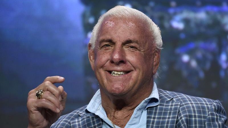 WWE legend Ric Flair says he's on the mend after suffering an eye injury in a fall.