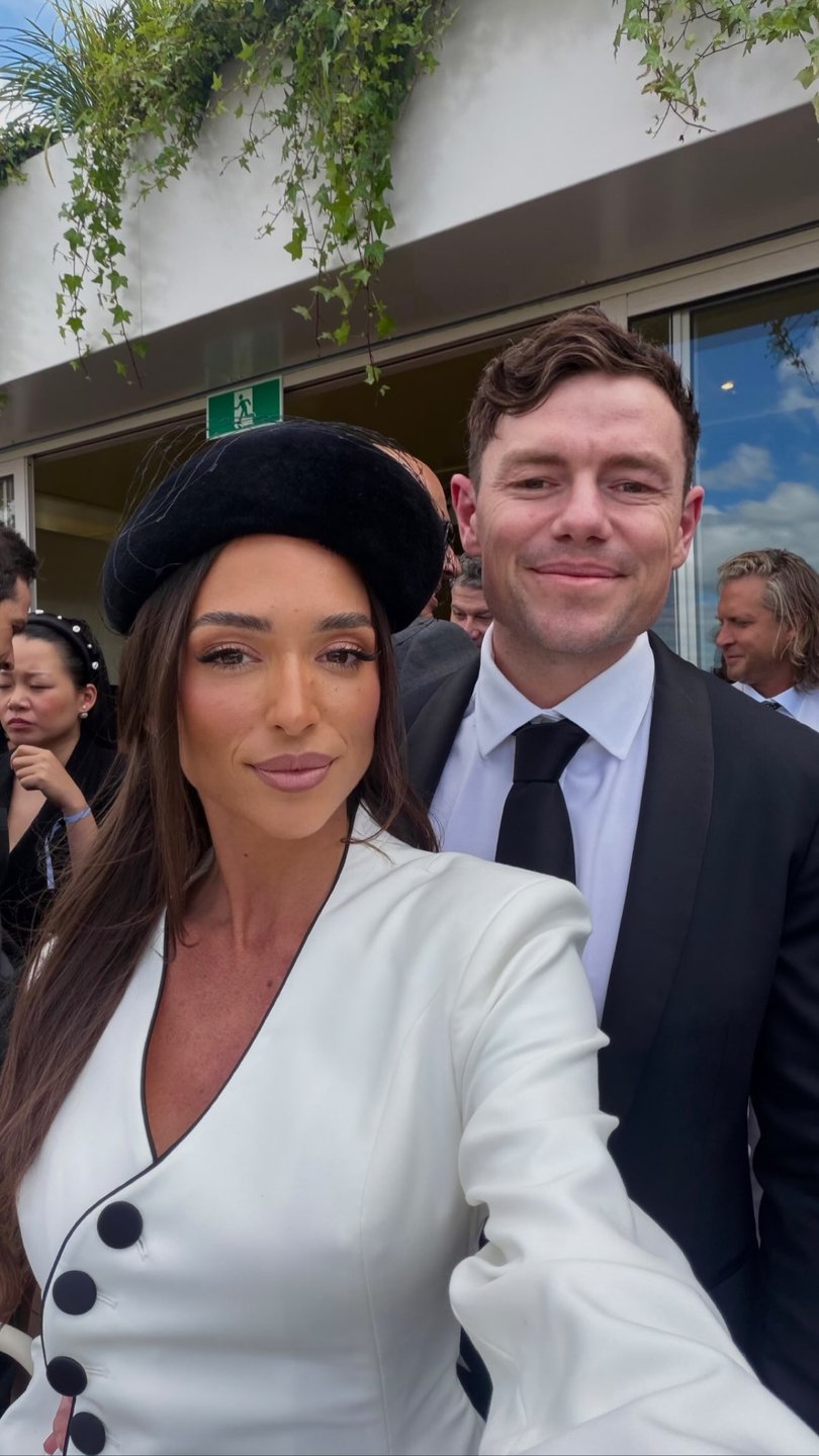 Emma Field and Lachie Neale for Derby Day.